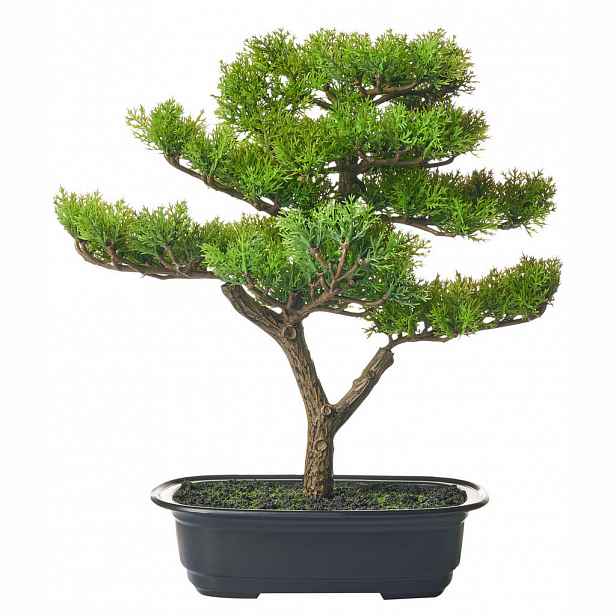 Beliani UMĚLÁ ROSTLINA v květináči 37 cm Zelená Pine