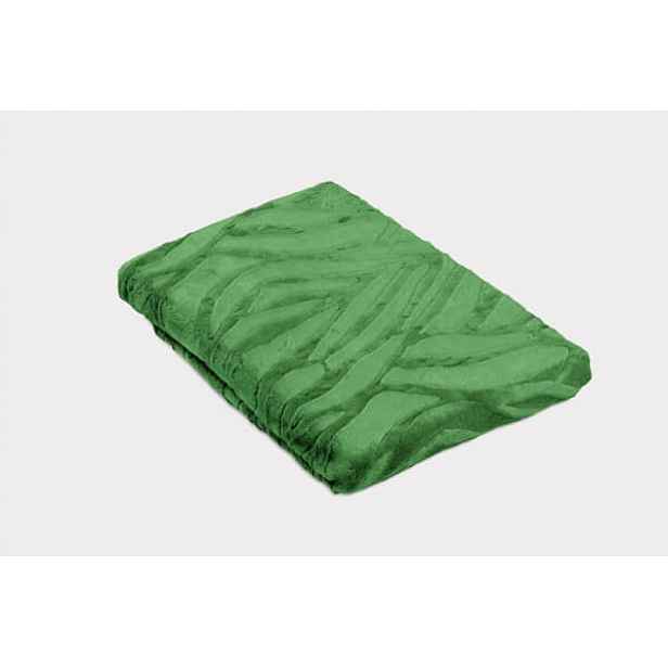 Deka z mikrovlákna 170x200 Savana zelená Matex