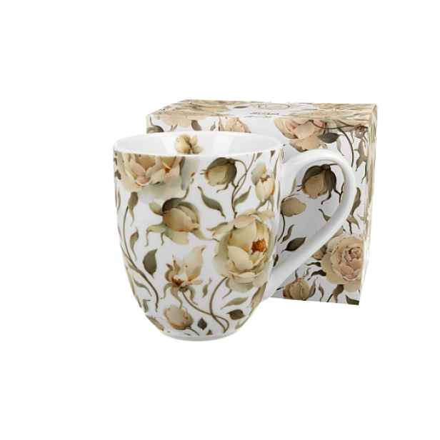 DUO - Hrnek XXL ENGLISH ROSES WHITE