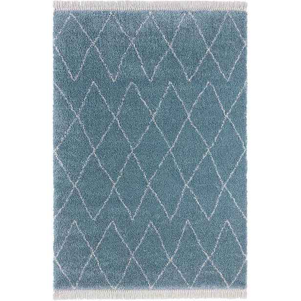 Mořský koberec Shaggy Mint Rugs Boho 160x230 cm