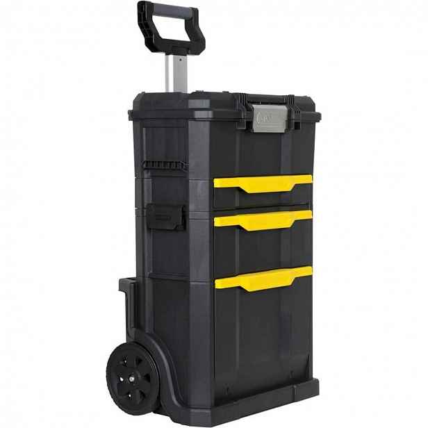 Stanley - Sada vozíku a 3 kufrů na nářadí STST1-70344