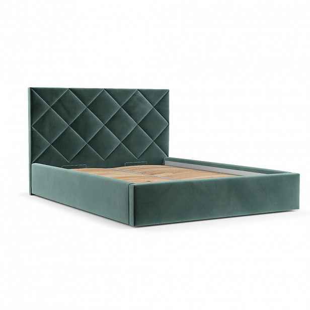 AltaBeds POSTEL BOXSPRING Torno 140/200 Tyrkysová
