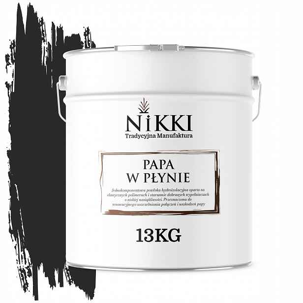 Tekutá Lepenka 13 Kg Mrazuvzdorný Vodotěsný Tmel Černá Barva