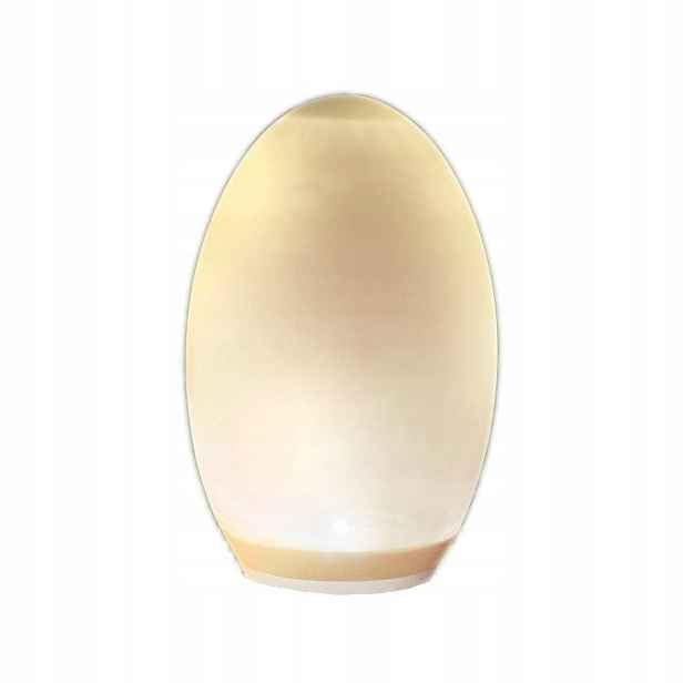 Lampa zahradní solární Led stojací Rgb Rgbw sloupek vajíčko 40 cm V-tac