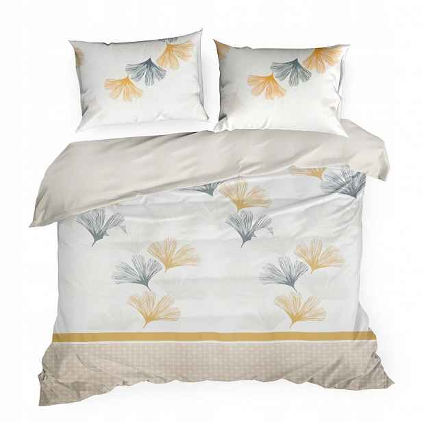 Povlečení z bavlny Lea 200x220 Design91 Ginkgo