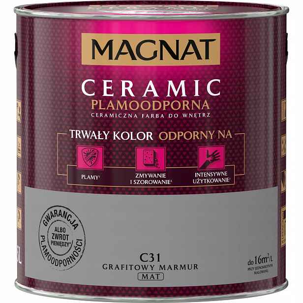 Barva Magnat Ceramic 2,5L C31 Grafitový Mramor