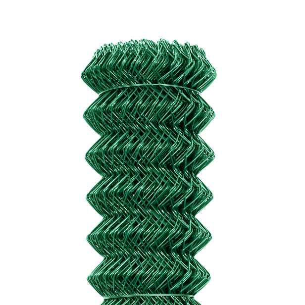 Pletivo čtyřhranné Ideal Super Zn + PVC Kompakt zelené výška 1,25 m 25 m/role