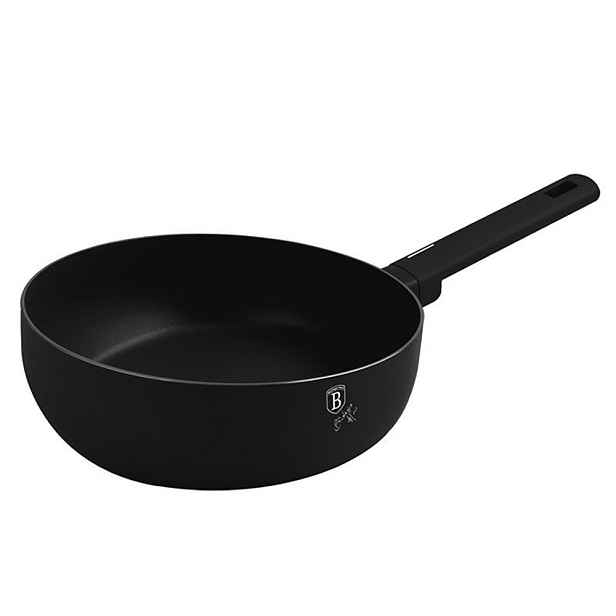 BERLINGERHAUS Pánev prohazovací 26 cm Matte Black Collection BH-8176