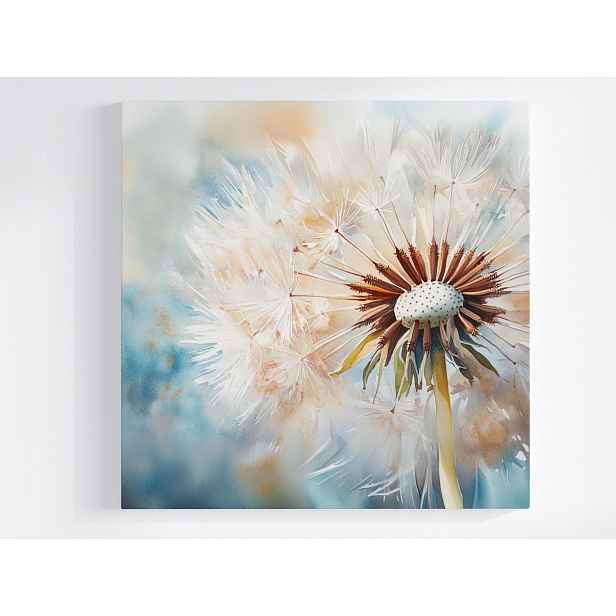 Obraz Na Plátně Canvas Pampeliška Pampeliška Květ Makro Příroda Zeleň 50x50