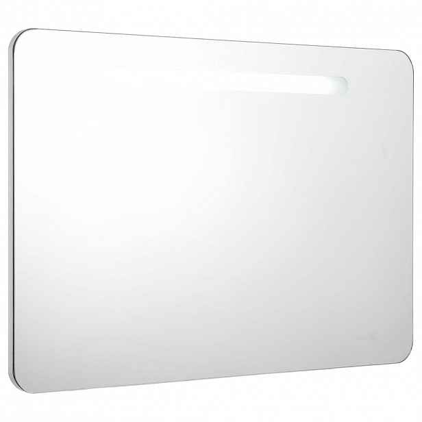 vidaXL LED koupelnová skříňka se zrcadlem 80 x 9,5 x 55 cm