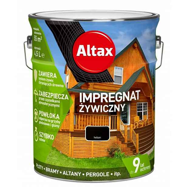 Impregnát pryskyřičný Altax Eben 4,5 l