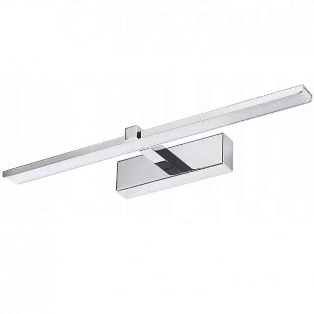 Koupelnové Led nástěnné svítidlo 8W, lampa nad zrcadlo, 40 cm, chrom, kov, IP44