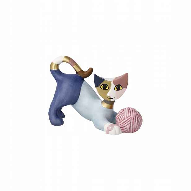 Rosina Wachtmeister Figurka 6 cm Kočka Gioco col gomit Goebel