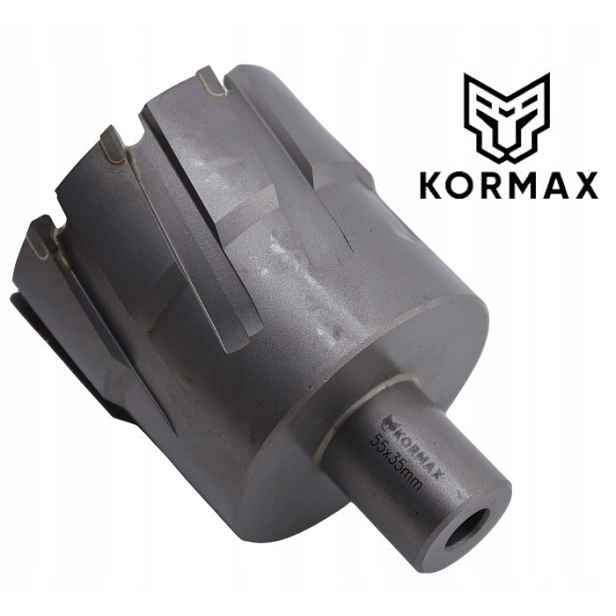 Trepanační fréza s karbidem 54 x 35 mm vrták 54 x 35 Weldon Kormax