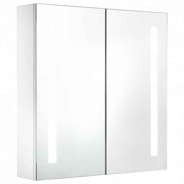 vidaXL LED koupelnová skříňka se zrcadlem 60 x 14 x 62 cm