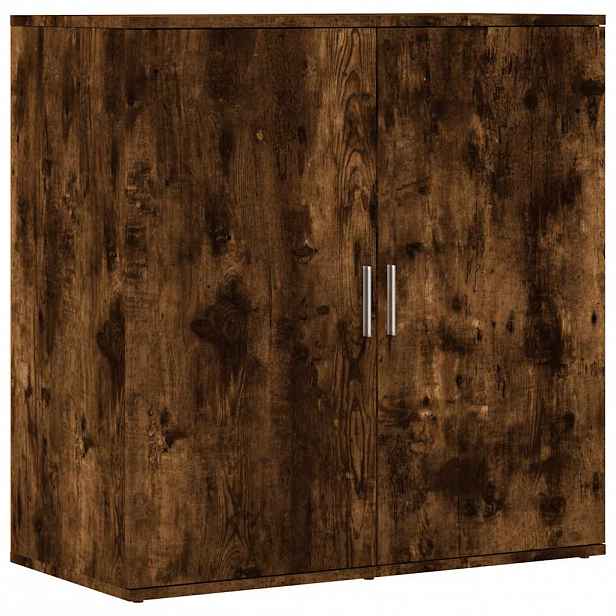 vidaXL Příborník kouřový dub 79 x 38 x 80 cm kompozitní dřevo