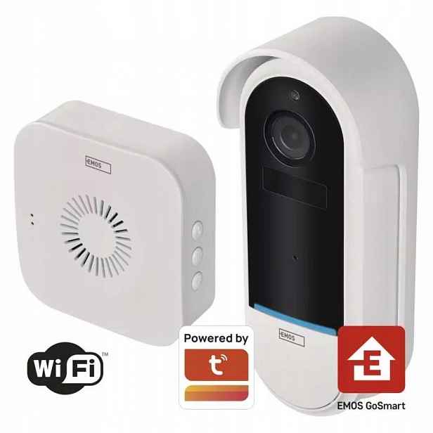 Bezdrátový videozvonek na dveře Wifi Emos