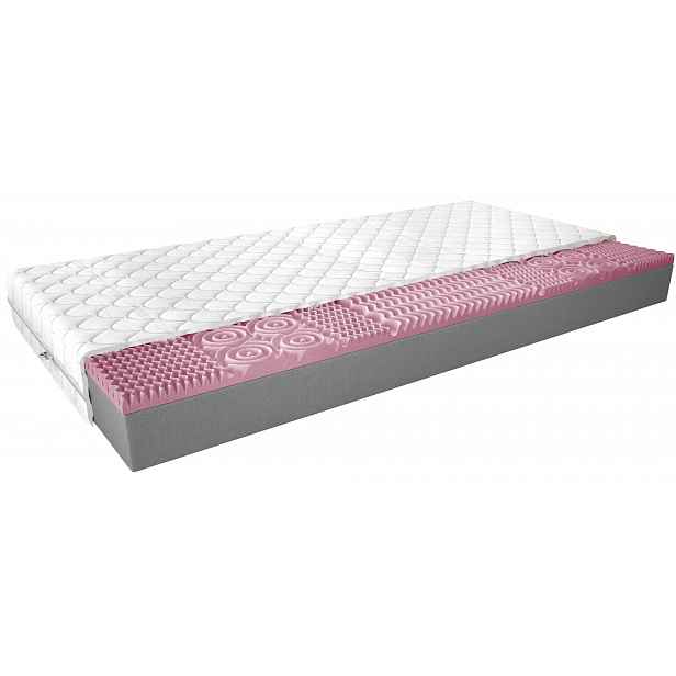 Středně tvrdá pěnová matrace 90x200 ZENITH 3