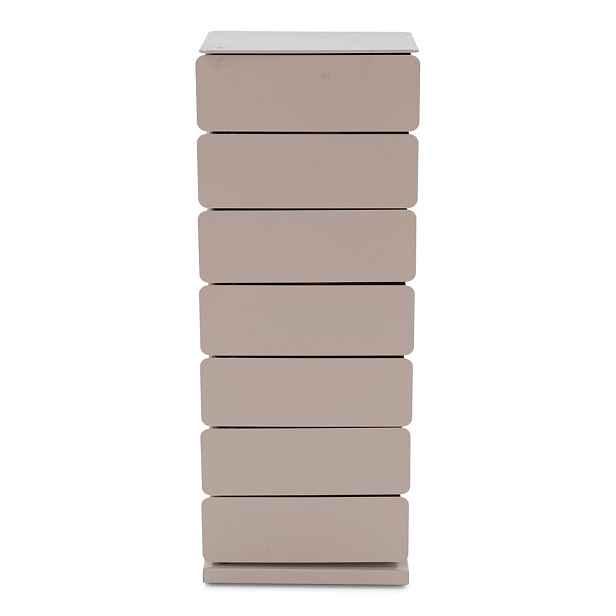 Taupe kovová komoda 37x99x26 cm Joey – Spinder Design