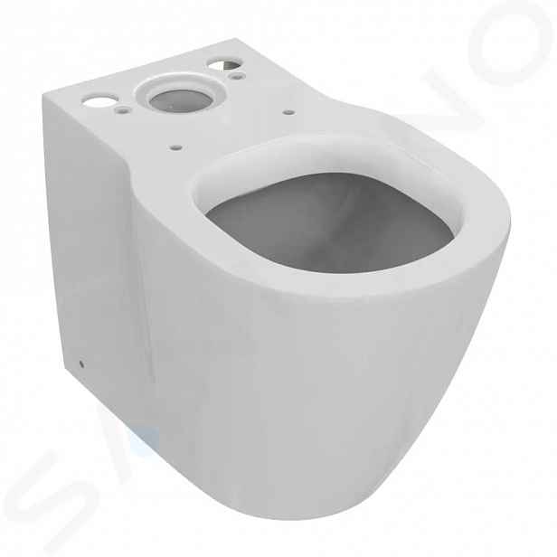 Ideal Standard WC kombi mísa kapotovaná, spodní/zadní odpad, bílá E118601