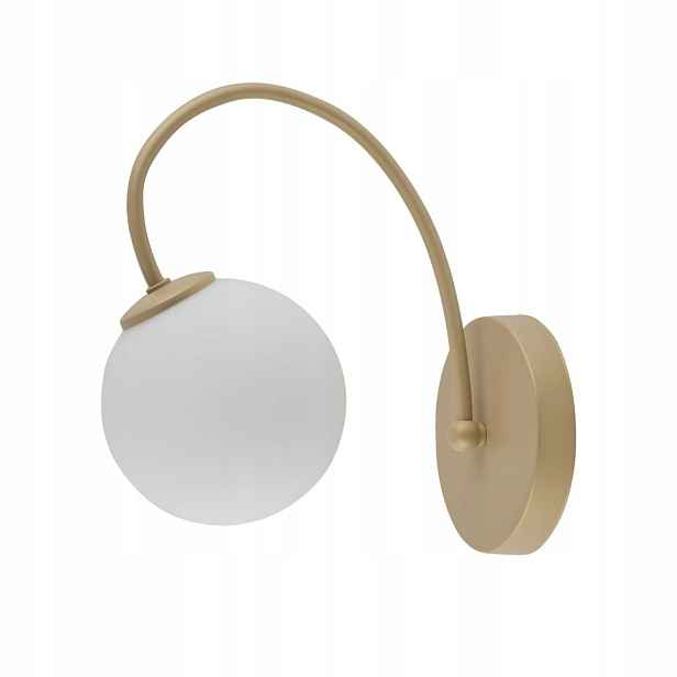 Nástěnná lampa Velvet Zlatá 1xG9 12W ocelová pro Sigma osvětlení 25 cm