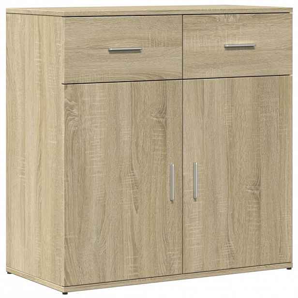 vidaXL Příborník dub sonoma 79 x 38 x 80 cm kompozitní dřevo