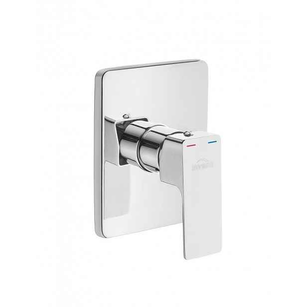 INVENA - 1-cestná nástěnná baterie NYKS BP-28-001-A