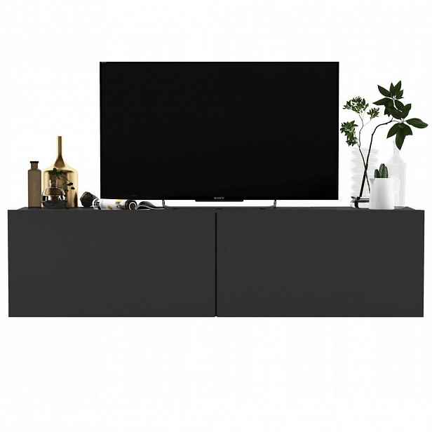 Meble Lindner TV stolek Enjoy Šedá mat 120 cm