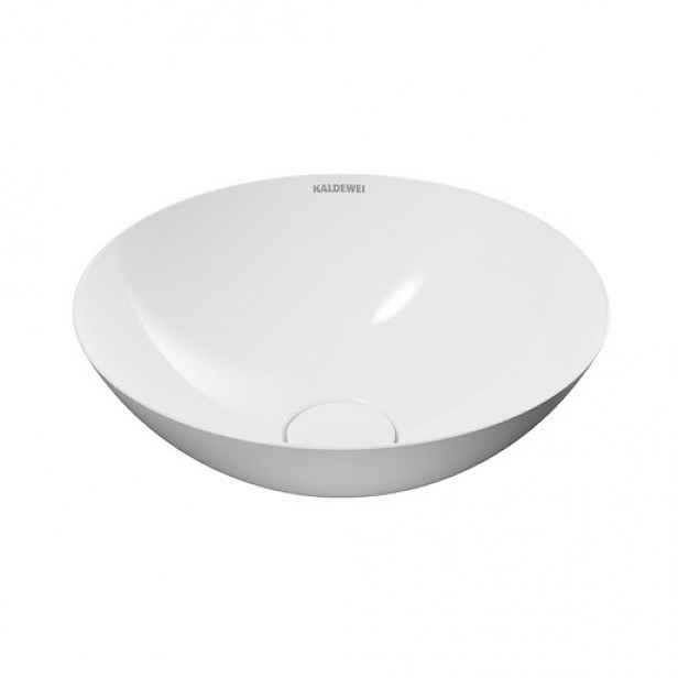 Umyvadlo na desku Kaldewei Avellino 36x36 cm bez přepadu 912106003001