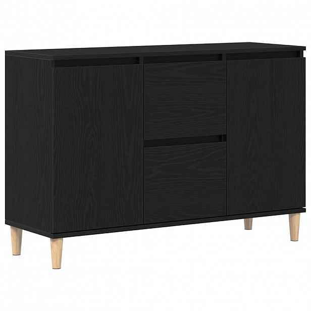 vidaXL Servírovací skříň Černá 102 x 35 x 60 cm Kompozitní dřevo