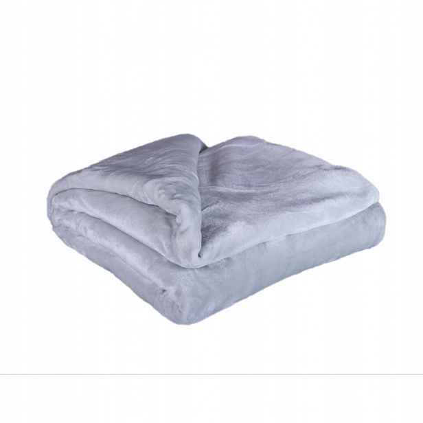 Deka micro Uni 150x200 Sv. šedá/stříbrná