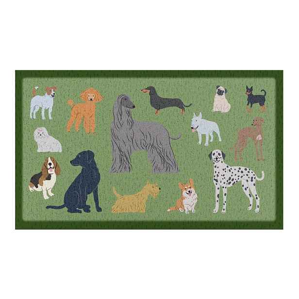 Rohožka 40x70 cm Dog Breeds – Artsy Doormats