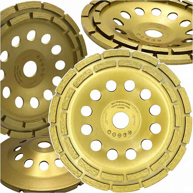 Germa Flex Segmentový Kotouč Pro Broušení Betonu Cihlového Kamene 180 mm 2R