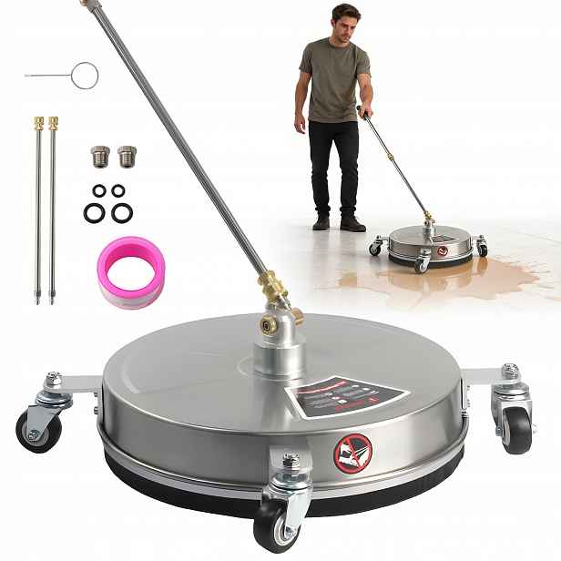 Univerzální Kartáč Na Mytí Kostek Terasy Tlakový 4000PSI 15 Palců 38 CM