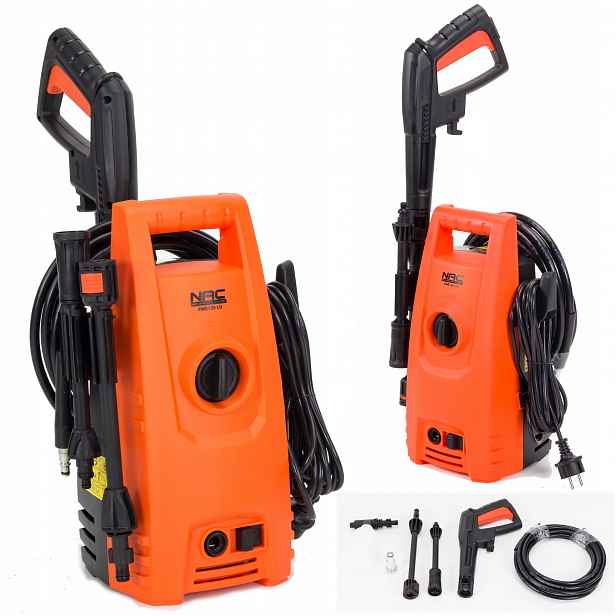 Vysokotlaká Myčka Nac PWE120-LN 1200W 100BAR Pistole Lanka Hadice Filtr