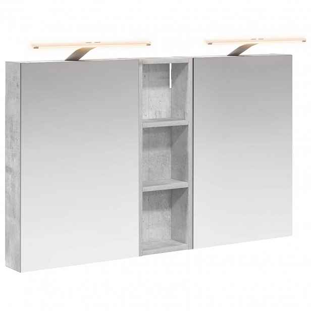 vidaXL Sada koupelnových skříněk 3 ks 100 x 10,5 x 60,5 cm