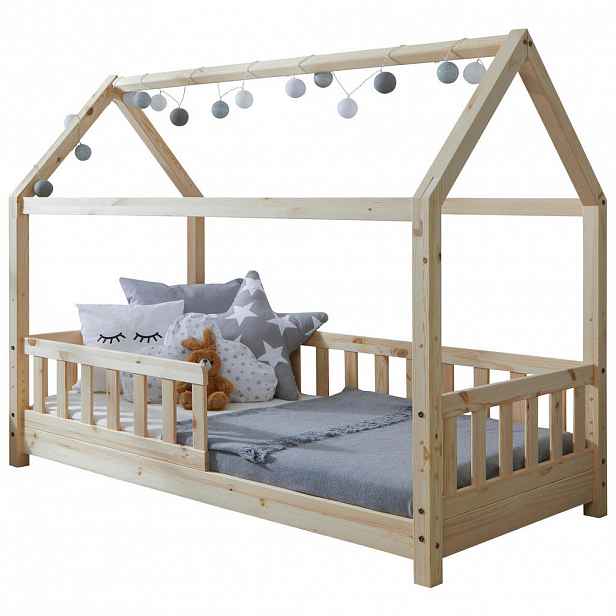 Livetastic DĚTSKÁ POSTEL SE STŘÍŠKOU 80/160 cm,