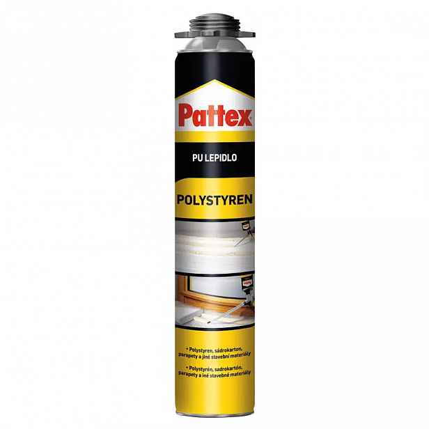 Montážní pěna Pattex pu lepidlo polystyren pistolová 750 ml