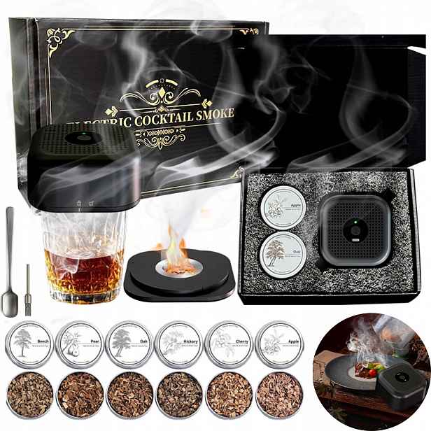 Sada Na Uzení Whisky Smoker Elektrický Přenosný Usb Dárek Pro Tatínka