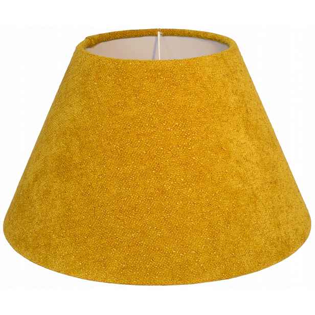 Stínidlo na lampičku Kužel E27 Medové žluté 15x31 H18 Boucle Venosa