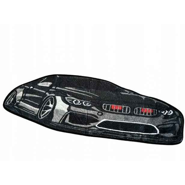 Koberec Sportovní auto M4 Černý Automobilový Dárek Y2K Podložka 40 x 120 cm