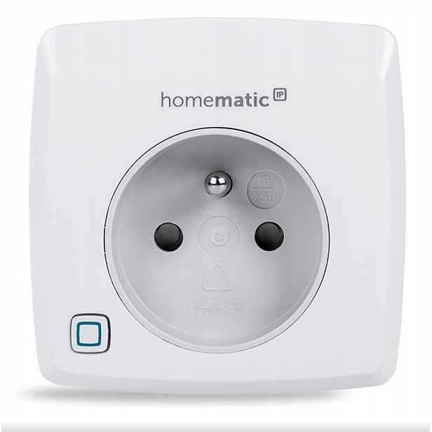 Homematic Ip Spínaná zásuvka s měřením spotřeby HmIP-PSM-PE-2