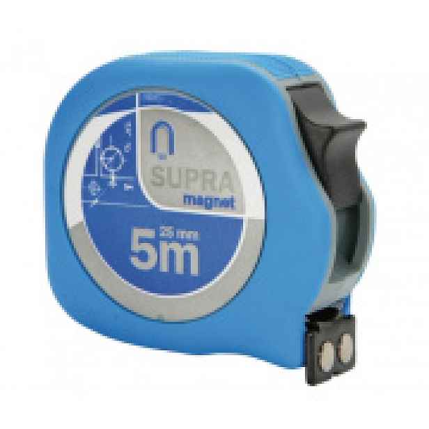 Metr svinovací 5m/25mm SUPRA PROFI magnet 020252
