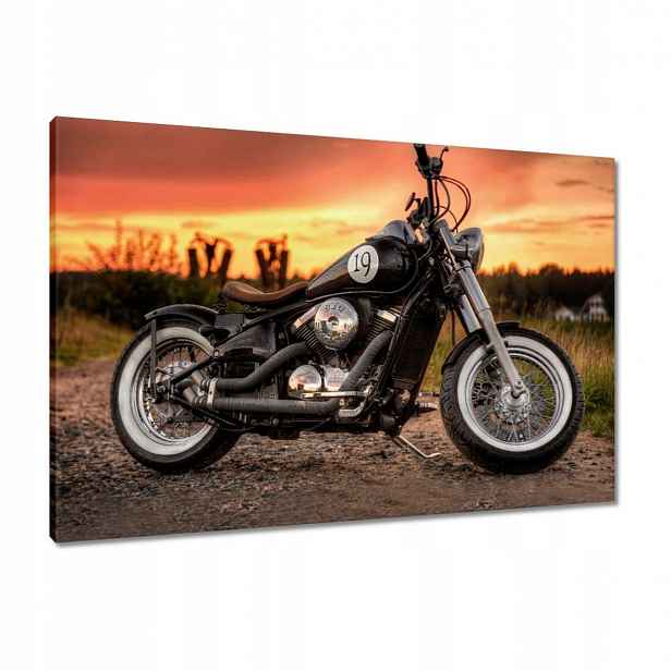 Obrazy 90x60 Motocykl Motor