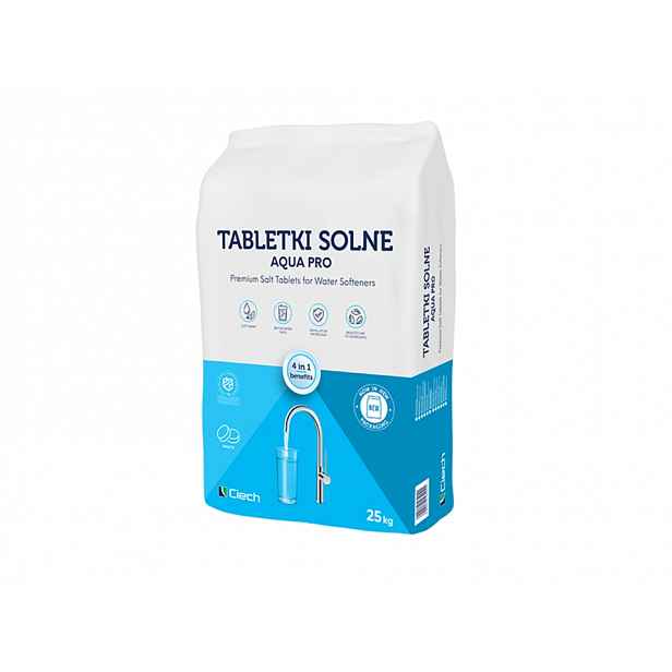 Tabletová regenerační sůl pro změkčování vody
