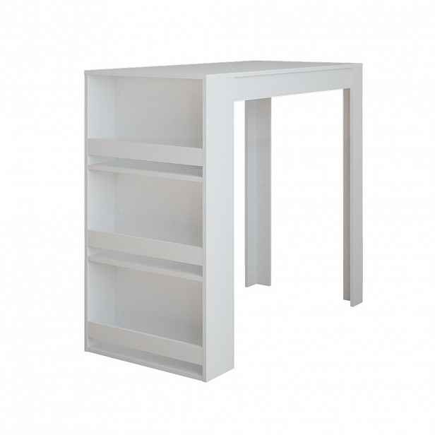 Vicco BAROVÝ STŮL Repose Bílá 57 x 117 cm