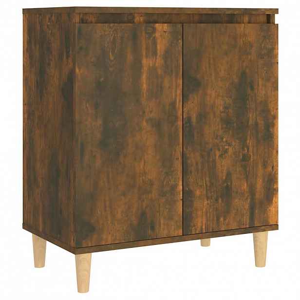 vidaXL Příborník kouřový dub 60 x 35 x 70 cm kompozitní dřevo
