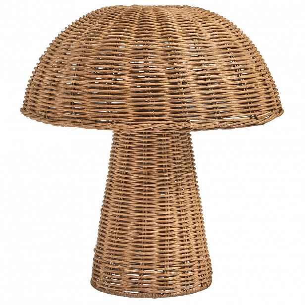 Beliani STOLNÍ LAMPA Přírodní Alero