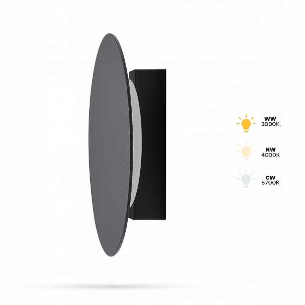 Reflektor Round 6W BD6 Slim Track a FiberFLEX 48VDC 3CCT 3000K,4000K,5700K