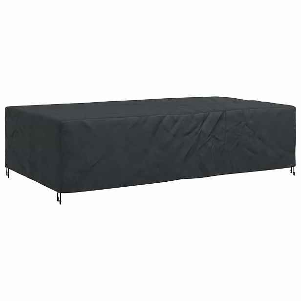 vidaXL Pokryv na nábytek Jednobarevný Černá 305 x 190 x 85 cm 600D